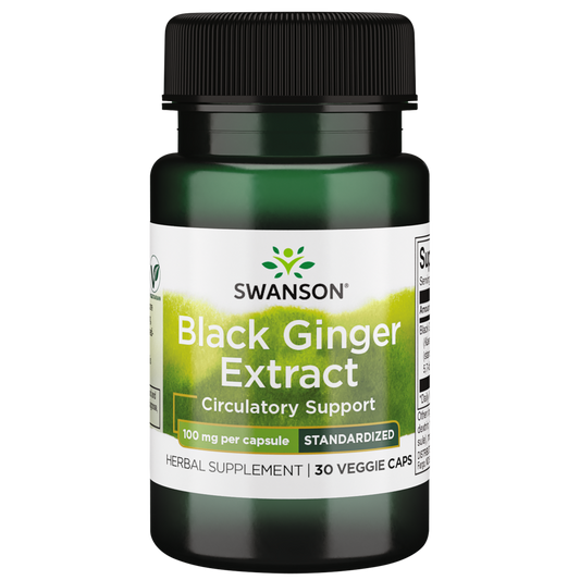 Swanson – Black Ginger Extract 100mg 30VC