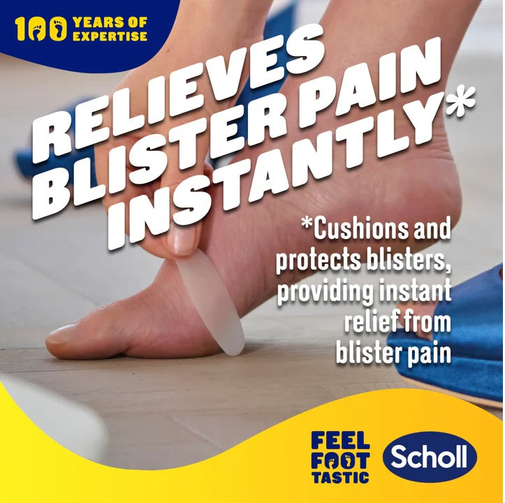 Scholl Blister Plasters Hydrocolloid Mixed