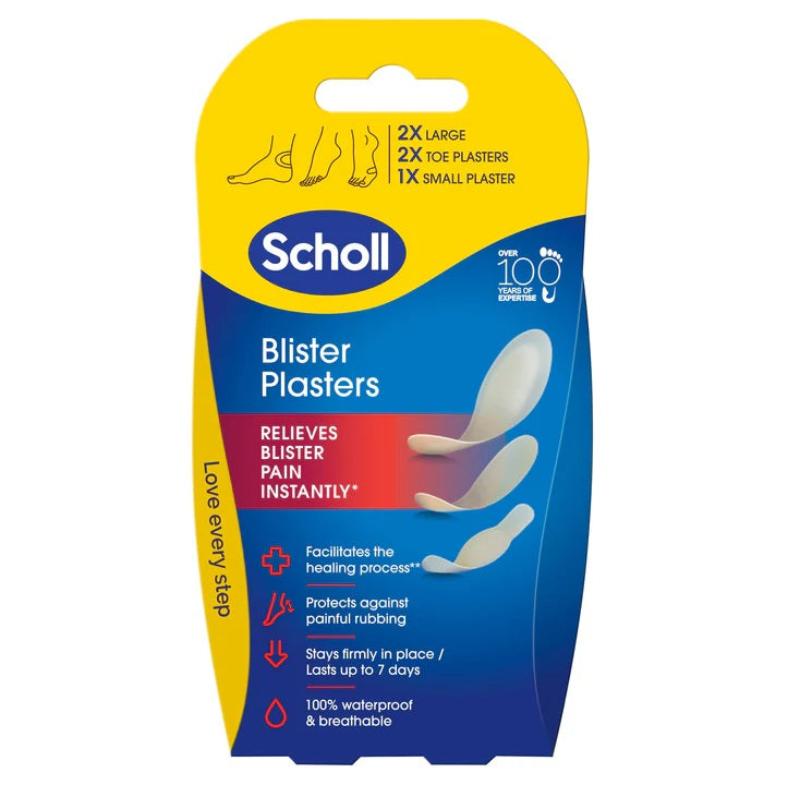 Scholl Blister Plasters Hydrocolloid Mixed