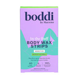 Boddi Body Wax Strips 40pk - Beach Coconut