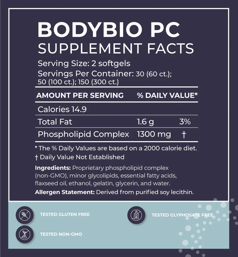 BodyBio PC (Phosphatidylcholine)