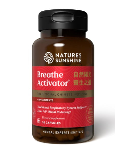 Natures Sunshine Breathe Activator 30 Capsules