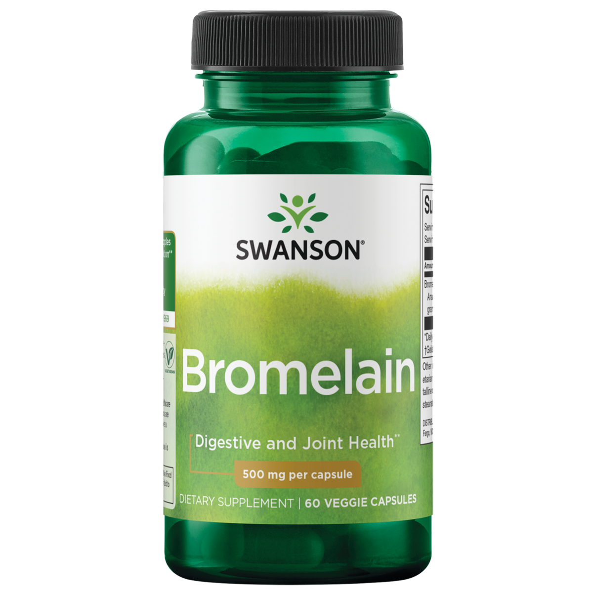 Swanson &ndash; Bromelain 500mg 60VC