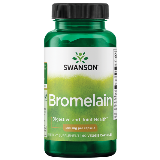 Swanson &ndash; Bromelain 500mg 60VC