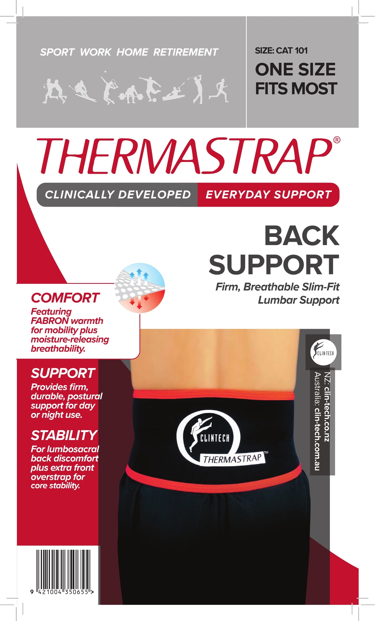 Thermastrap Back Support