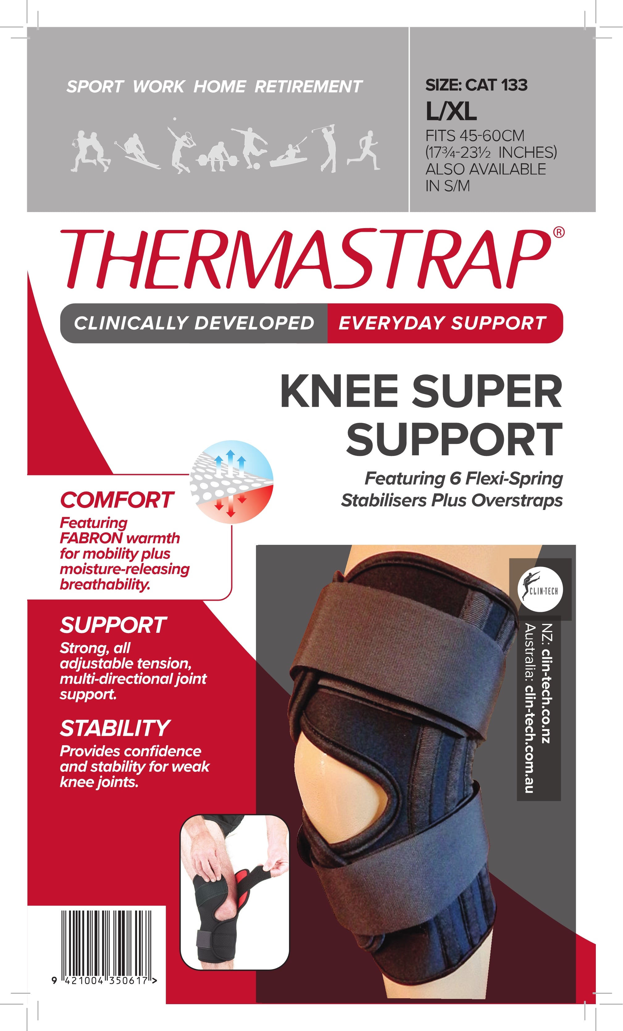 Thermastrap Knee SUPER Support