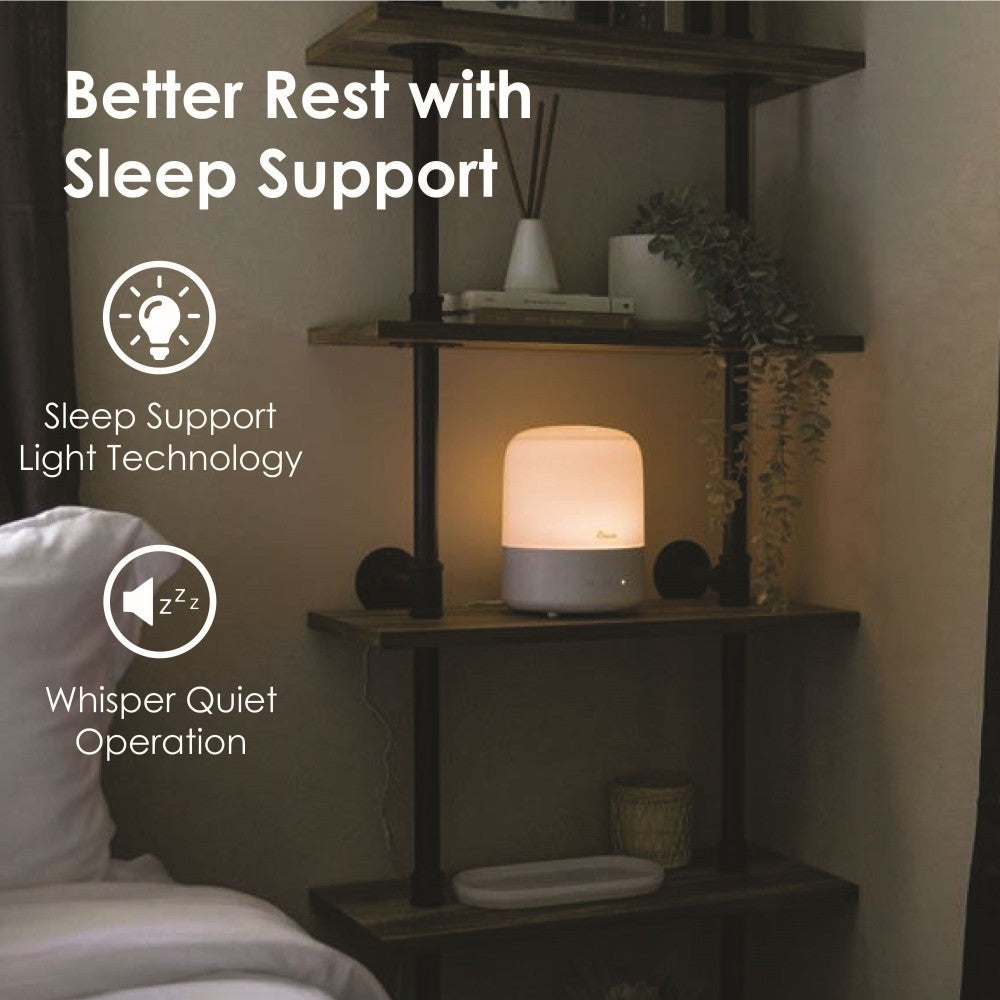 Crane 3-in-1 Humidifier sleep support light