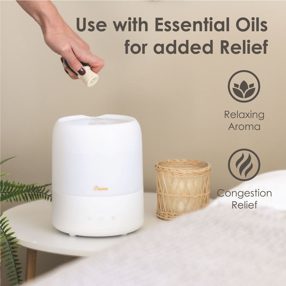 Crane 3-in-1 Humidifier top fill tank
