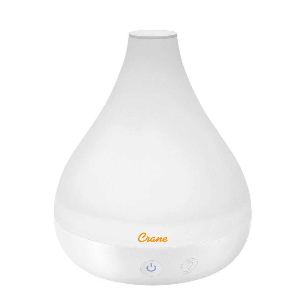 Crane Cool Mist Humidifier + Aroma Diffuser 1.3L White
