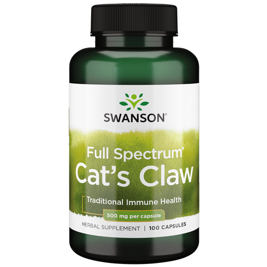 Swanson – Cat’s Claw 500mg 100C