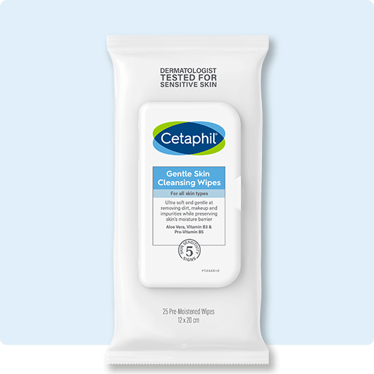 Cetaphil Gentle Skin Cleansing Wipes 25pk