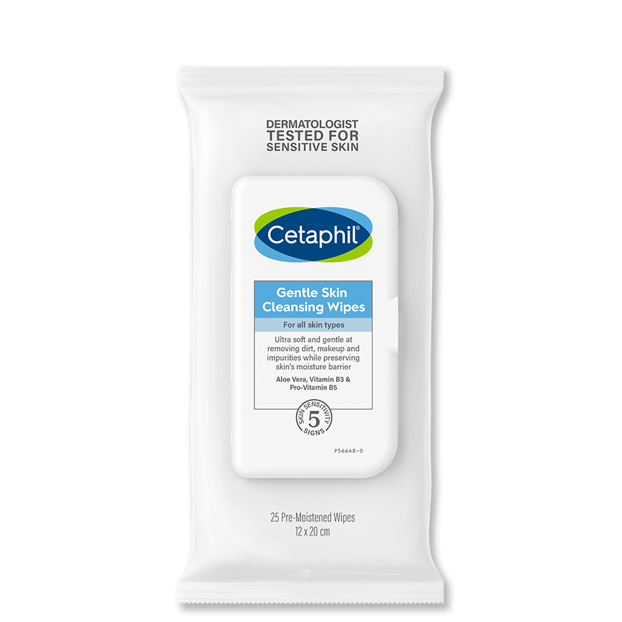 Cetaphil Gentle Skin Cleansing Wipes 25pk