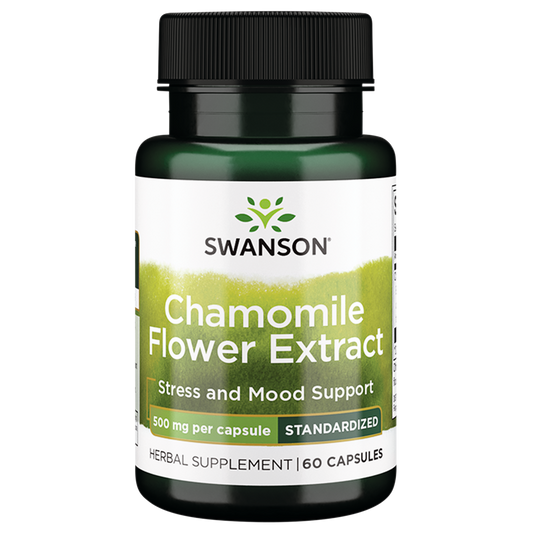 Swanson – Chamomile Flower Extract 500mg 60C