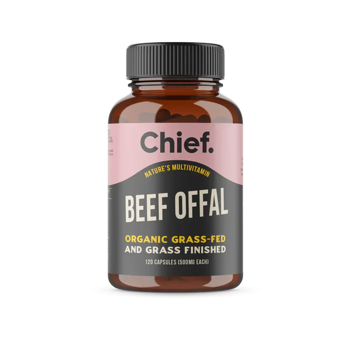 Chief Organic Beef Offal Multivitamin (120 Capsules)