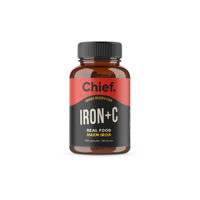 Chief Nutrition Iron+C 120 Caps