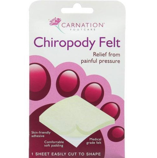 Carnation Chiropody Felt