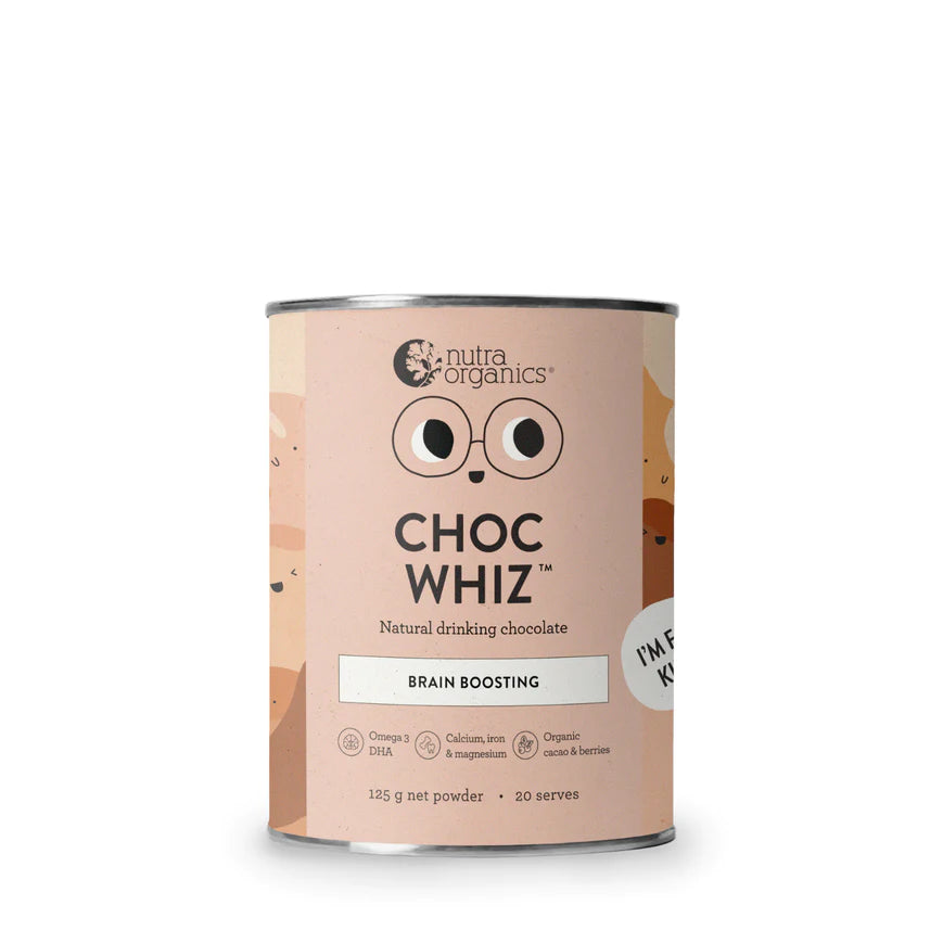 Nutra Organics Choc Whiz for kids