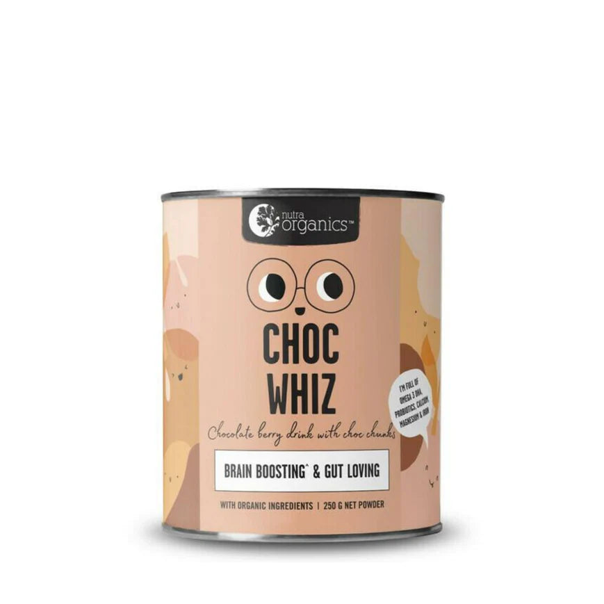 Nutra Organics Choc Whiz for kids