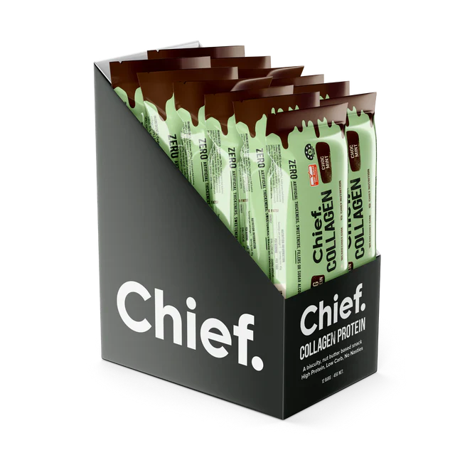 Chief Collagen Protein Bar (Min order 12 bars)