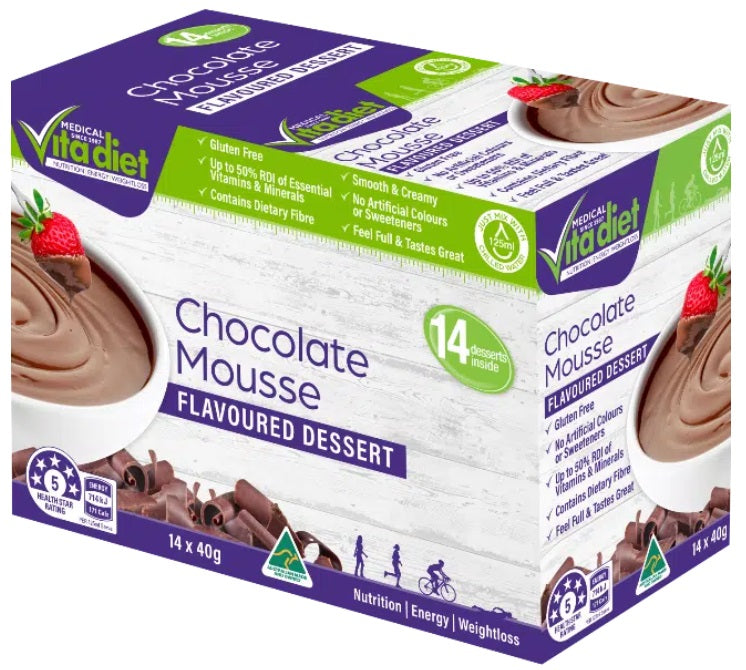 Vita Diet Choco Mousse Dessert 14 Pk