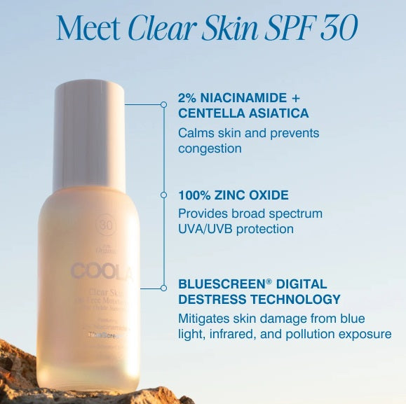 Coola Clear Skin SPF30 - 33 ml