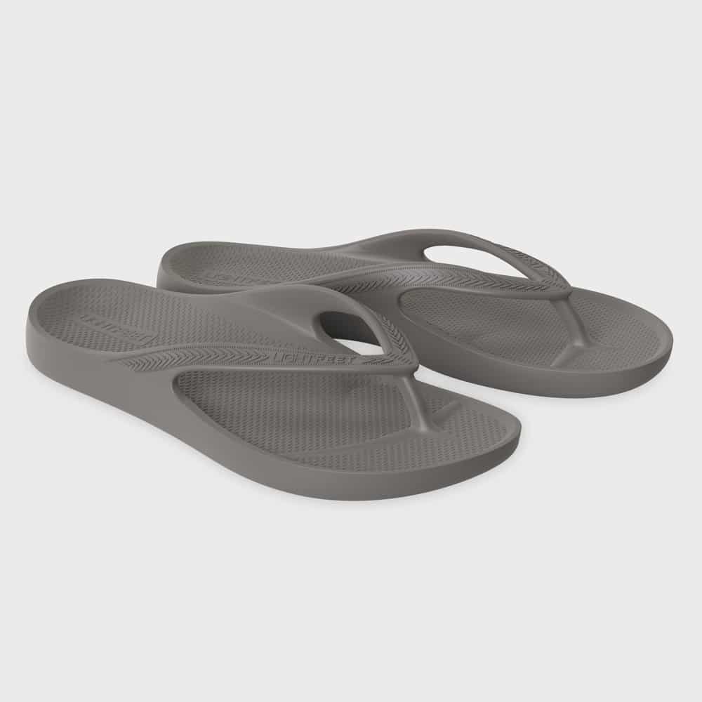 Lightfeet Arch Support Jandals - Grey - image 2
