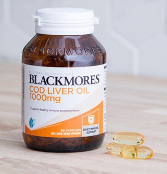 Blackmores Cod Liver Oil 80 tablets 1000mg