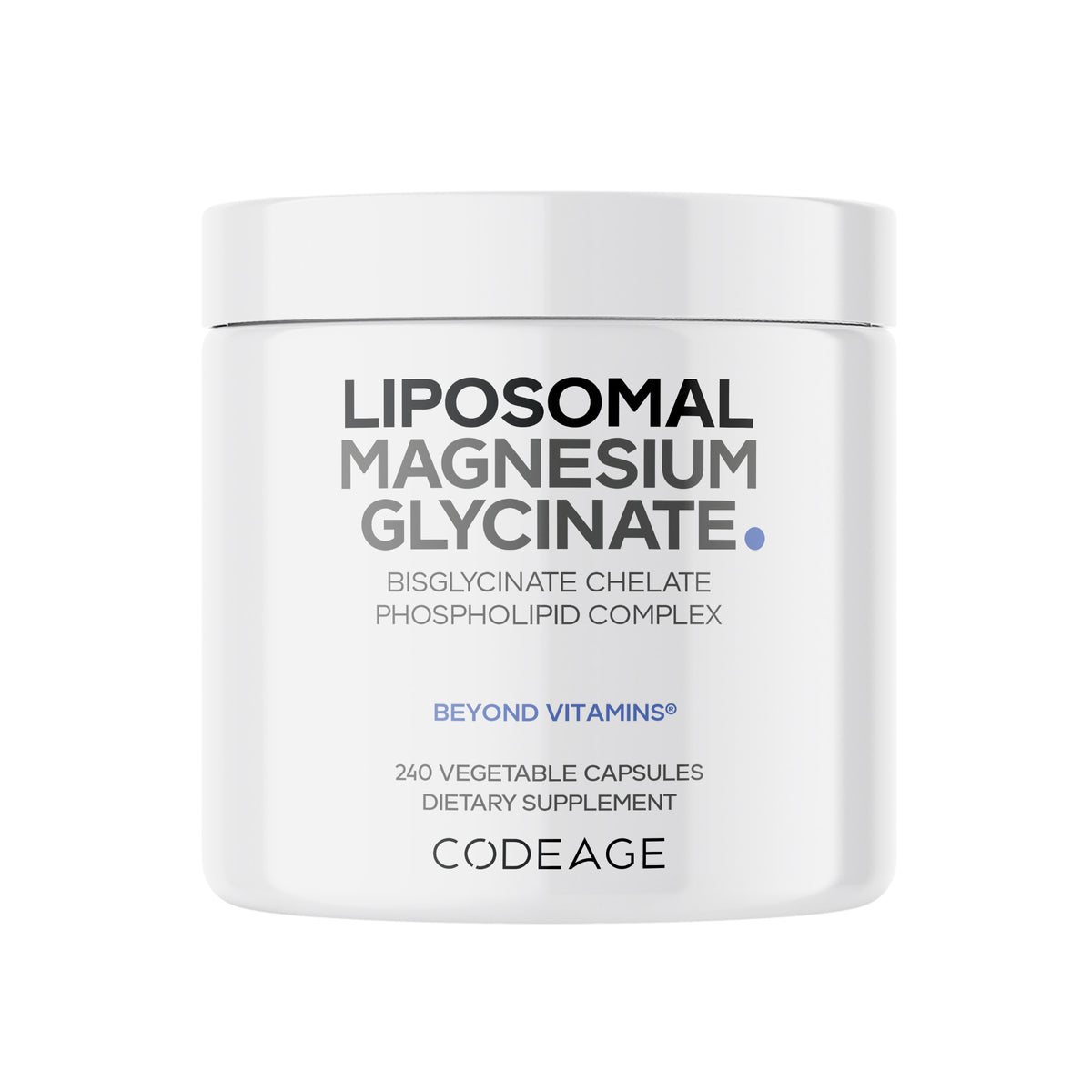 Codeage Liposomal Magnesium Glycinate 240 Capsules