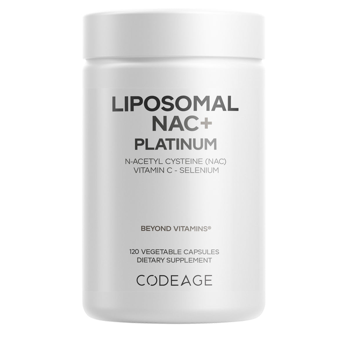 Codeage Liposomal NAC+ Platinum 120 Capsules