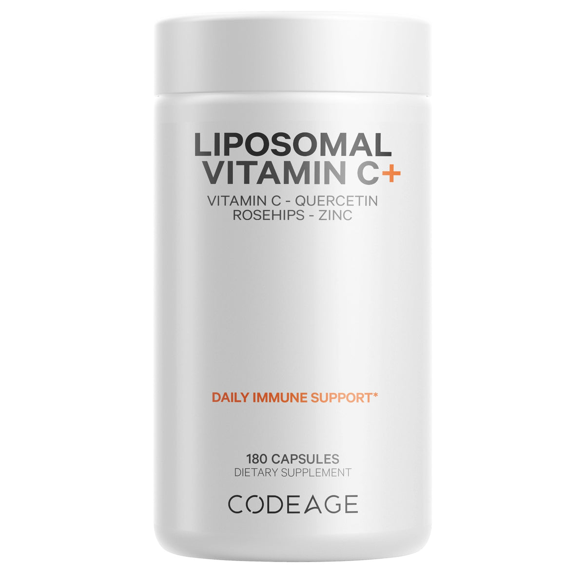 Codeage Liposomal Vitamin C+ 180 Capsules