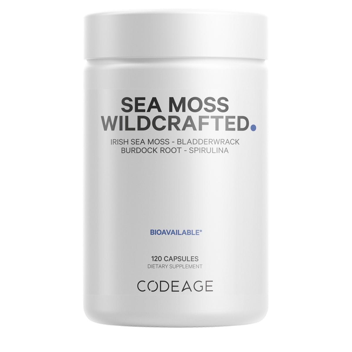 Codeage Sea Moss Wildcrafted 120 Capsules