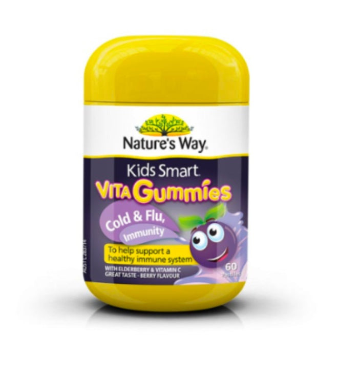 Nature's Way Kids Smart Vita Gummies Cold &amp; Flu, Immunity 60c