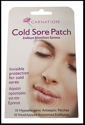 Carnation Cold Sore Patch 10pk