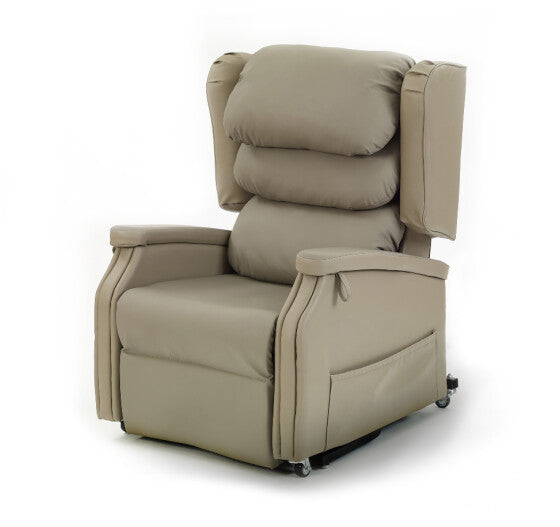 Cubro Configura Comfort Rise And Recline Fabric Chair Large 160kg