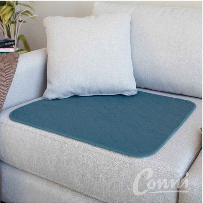 Conni Chair Pad Teal Blue Large