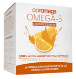 Coromega Omega-3  Squeeze - Orange 30 packets