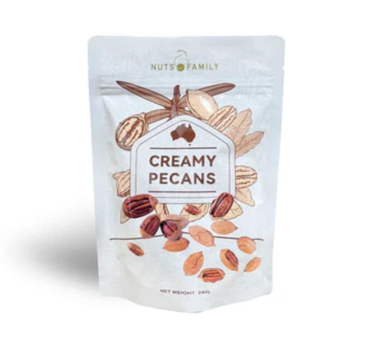 NUTS FAMILY Butter Pecan 240g