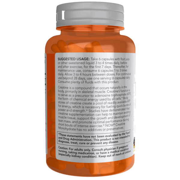 Now Creatine Monohydrate 750mg 120VC bone,boost energy production,cardiovascular health,Cellular Energy Production,Chlorophyll,cholesterol,cholesterol levels,Creatine,Creatine Monohydrate,detox,detox heavy metals,Detoxification,Detoxification Digestion,De