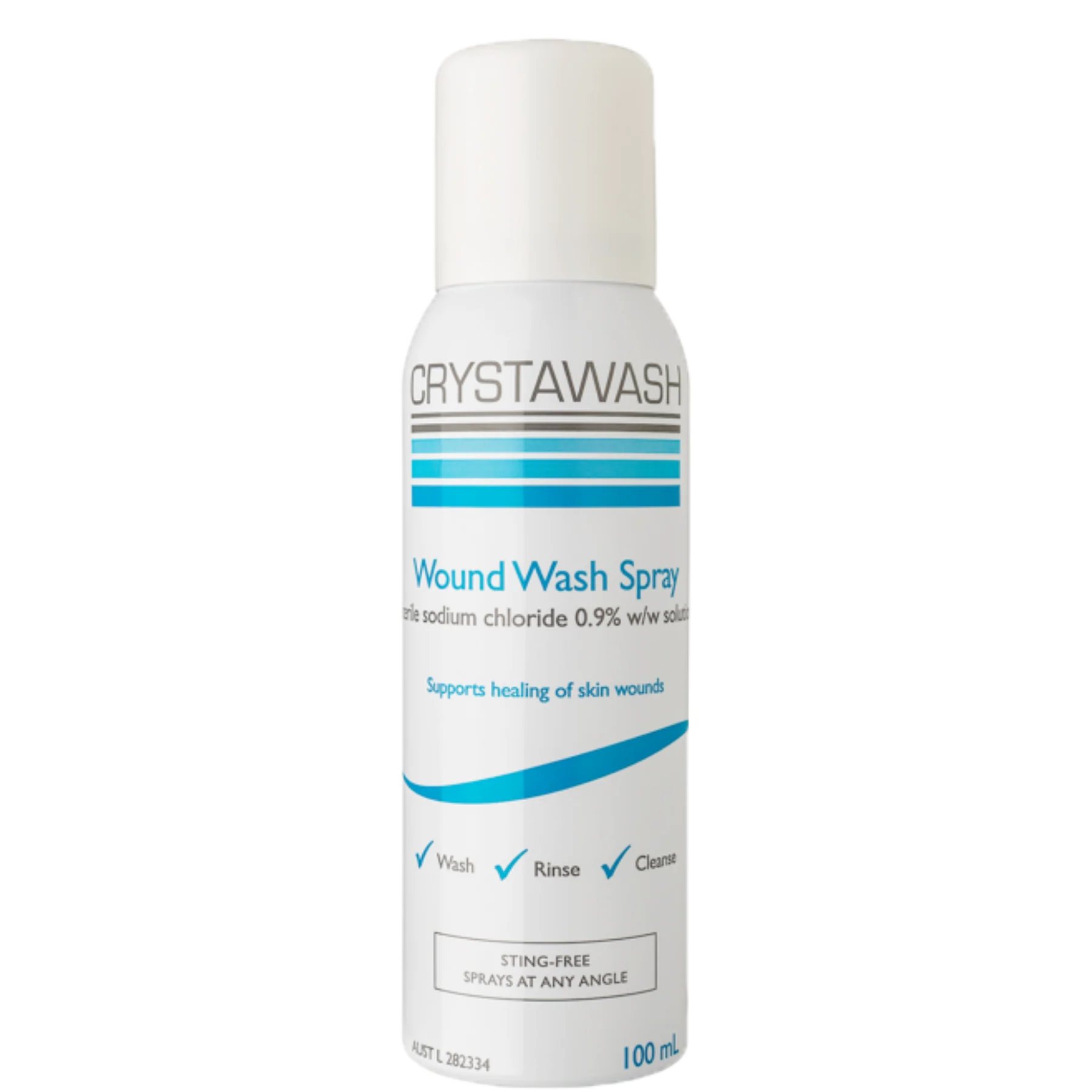 Crystawash® Wound Wash Spray 100ml - DominionRoadPharmacy