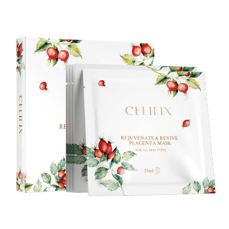 CELIFIX Sheep Placenta Mask 25ml 5pcs/box Face Skin,facemask,facial mask,Filling Mask,issues,Nourish Pedimask Aloe Vera,Placenta Cream,Radiance,Radiance Light Placenta Cream,Water Light Filling Mask
