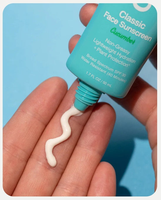 Coola Face Sunscreen Lotion SPF30 Cucumber