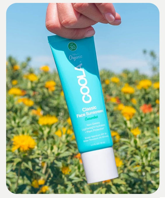 Coola Face Sunscreen Lotion SPF30 Cucumber