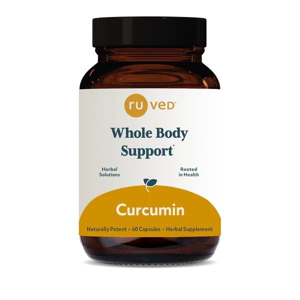 Ruved Curcumin - Whole Body Support 60 Veggie Caps