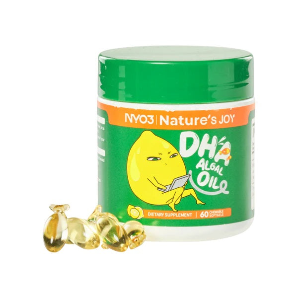 NYO3 Nature's Joy DHA 60 Chewable Softgels