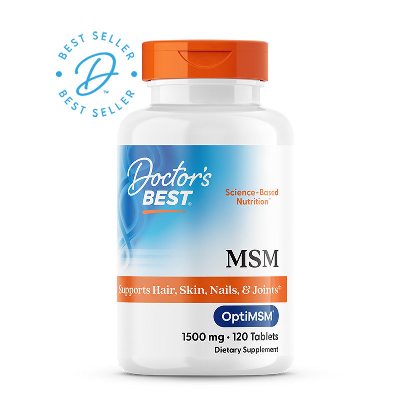 Doctor's Best MSM with OptiMSM Organic Sulphur