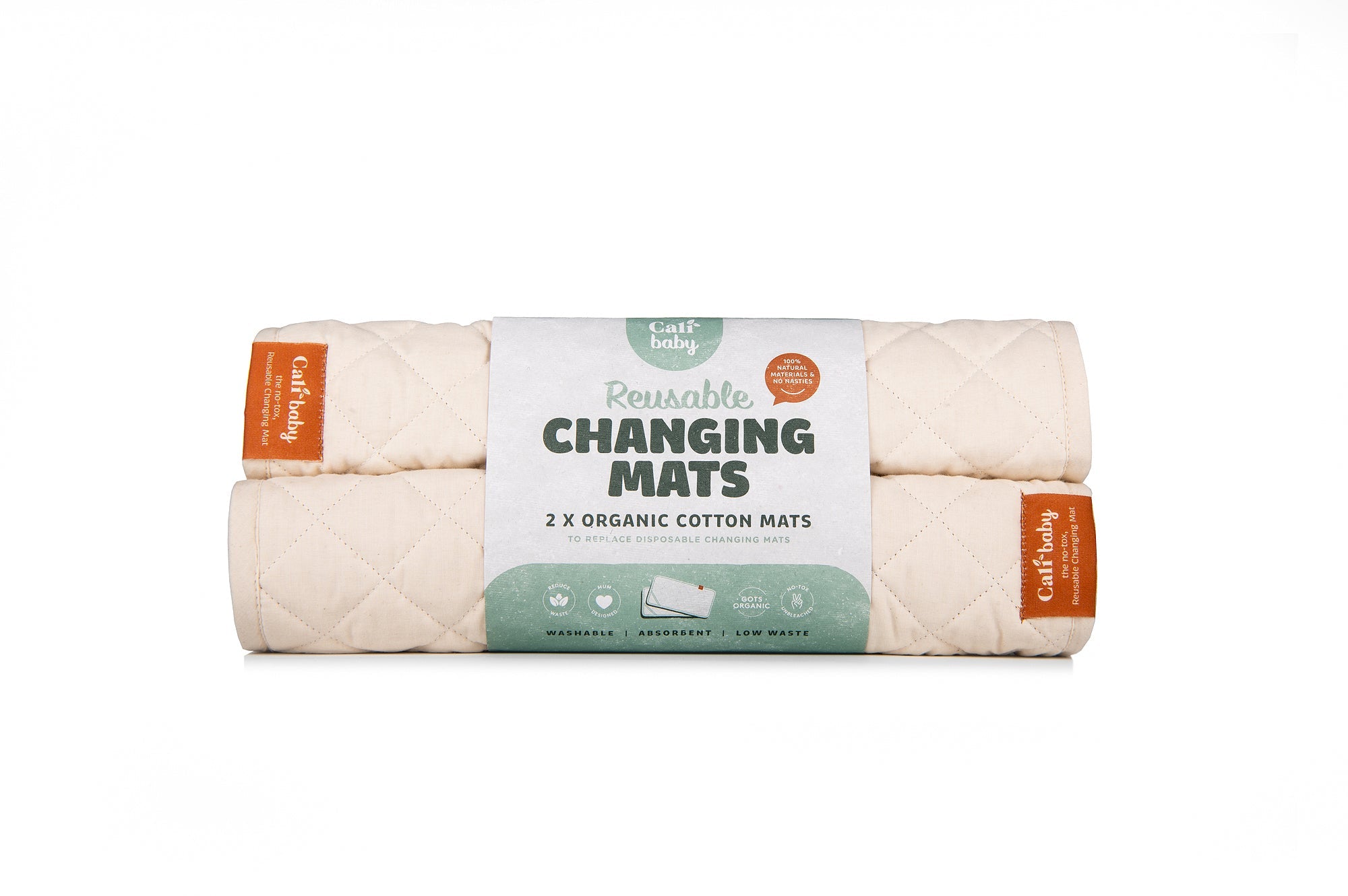 CaliBaby Reusable Changing Mats x2 image 3