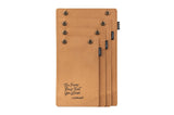 CaliWoods Reusable Paper Stand Up Pouch Extra Large