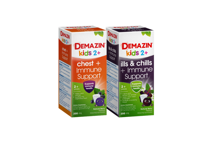 Demazin Kids 2+ Chest & Immune Support 200ml
