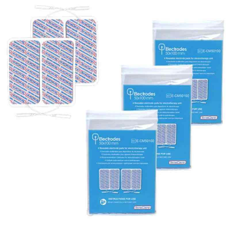 Carbon Mesh Electrode Pads 50x100mm Pack Of 4
