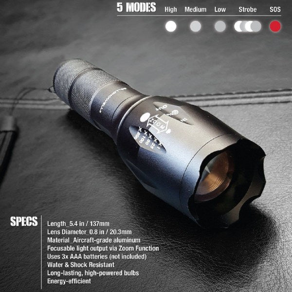 Bell + Howell Taclight 40X High Performance Flashlight